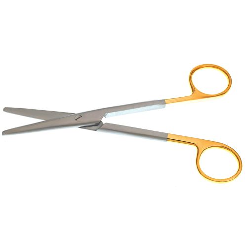 Tungsten Carbide Mayo Stille Dissecting Scissors 6 3 4 Straight Rounded Blades